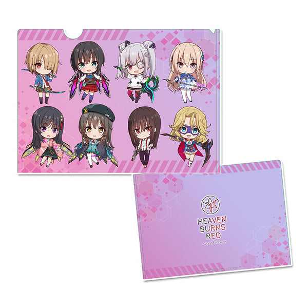『ヘブンバーンズレッド』ぷちちょこクリアファイル【部隊長】