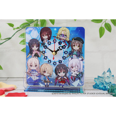 『ヘブンバーンズレッド』ぷちちょこミニアクリル置時計【部隊長】