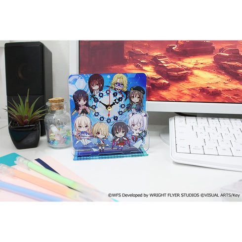 『ヘブンバーンズレッド』ぷちちょこミニアクリル置時計【部隊長】