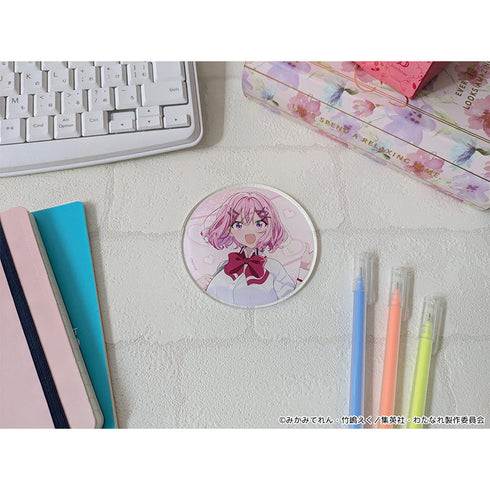 『わたしが恋人になれるわけないじゃん、ムリムリ!(※ムリじゃなかった!?)』アクリルコースター 【甘織れな子】