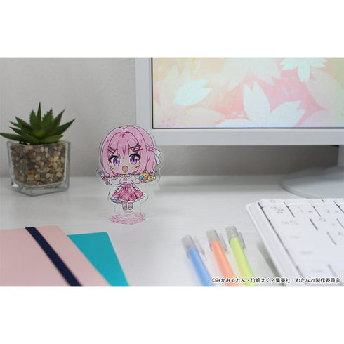 『わたしが恋人になれるわけないじゃん、ムリムリ!(※ムリじゃなかった!?)』ぷちちょこアクリルスタンド 【甘織れな子】 アフタヌーンティー