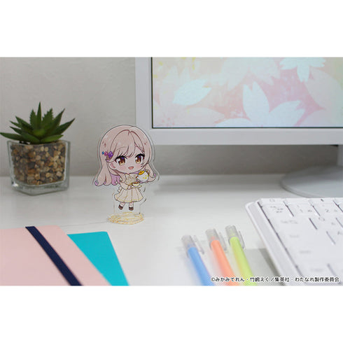 『わたしが恋人になれるわけないじゃん、ムリムリ!(※ムリじゃなかった!?)』ぷちちょこアクリルスタンド 【瀬名紫陽花】 アフタヌーンティー