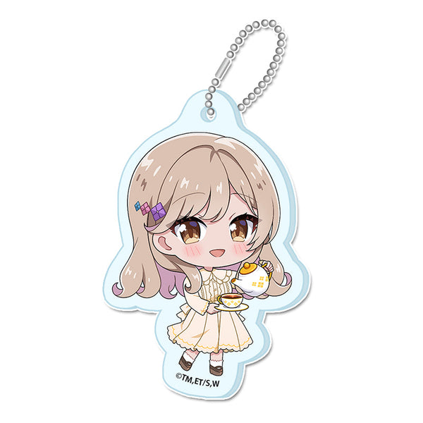『わたしが恋人になれるわけないじゃん、ムリムリ!(※ムリじゃなかった!?)』ぷちちょこミニアクリルキーホルダー 【瀬名紫陽花】 アフタヌーンティー