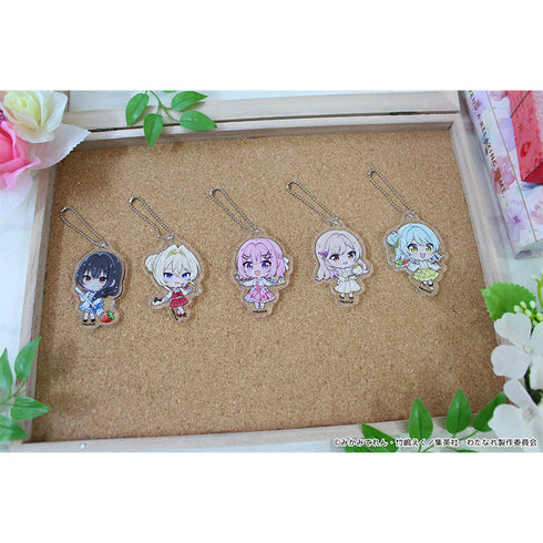 『わたしが恋人になれるわけないじゃん、ムリムリ!(※ムリじゃなかった!?)』ぷちちょこミニアクリルキーホルダー 【瀬名紫陽花】 アフタヌーンティー