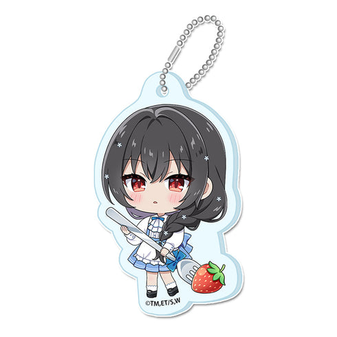 『わたしが恋人になれるわけないじゃん、ムリムリ!(※ムリじゃなかった!?)』ぷちちょこミニアクリルキーホルダー 【琴紗月】 アフタヌーンティー