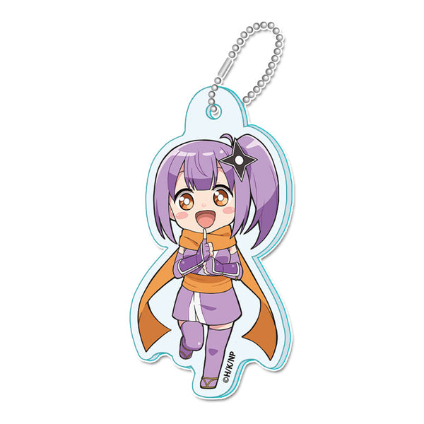 『忍者と殺し屋のふたりぐらし』ミニアクリルキーホルダー【さとこ】