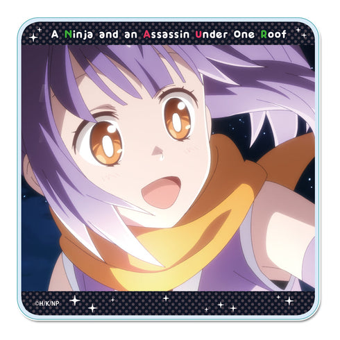 『忍者と殺し屋のふたりぐらし』アクリルコースター【さとこ(OP)】