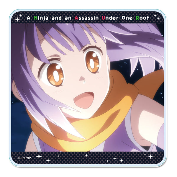 『忍者と殺し屋のふたりぐらし』アクリルコースター【さとこ(OP)】