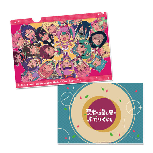 『忍者と殺し屋のふたりぐらし』クリアファイル【集合】