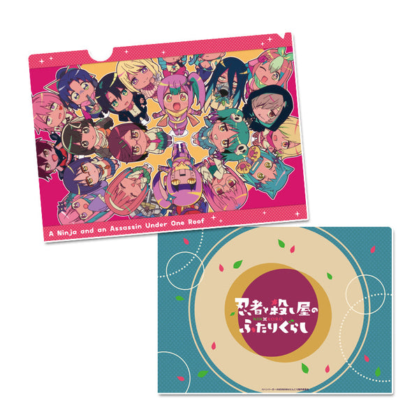 『忍者と殺し屋のふたりぐらし』クリアファイル【集合】