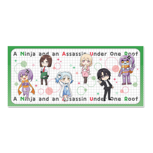 『忍者と殺し屋のふたりぐらし』スポーツタオル