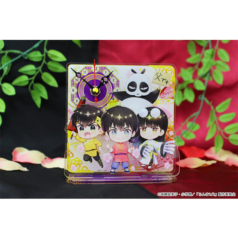 『らんま1/2』ぷちちょこミニアクリル置時計 【乱馬&良牙&ムース&玄馬(パンダ)】