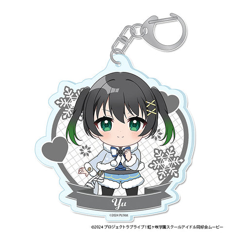 『ラブライブ!虹ヶ咲学園スクールアイドル同好会』ぷちちょこアクリルキーホルダー【高咲 侑】 ウィンター衣装ver.