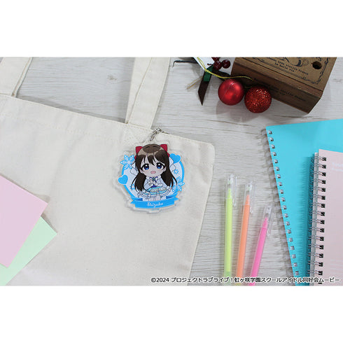 『ラブライブ!虹ヶ咲学園スクールアイドル同好会』ぷちちょこアクリルキーホルダー【桜坂 しずく】 ウィンター衣装ver.