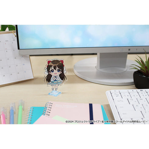 『ラブライブ!虹ヶ咲学園スクールアイドル同好会』ぷちちょこアクリルスタンド【桜坂 しずく】 ウィンター衣装ver.