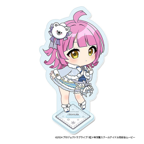 『ラブライブ!虹ヶ咲学園スクールアイドル同好会』ぷちちょこアクリルスタンド【天王寺 璃奈】 ウィンター衣装ver.