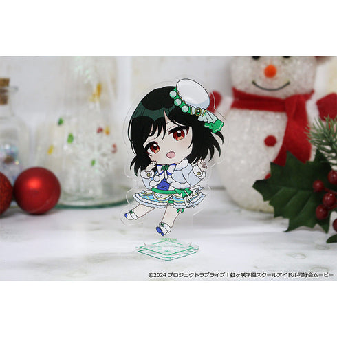 『ラブライブ!虹ヶ咲学園スクールアイドル同好会』ぷちちょこアクリルスタンド【三船 栞子】 ウィンター衣装ver.