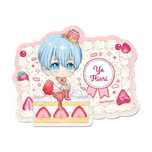 『ブルーロック』ぷちちょこステッカー【氷織 羊】ショートケーキver.