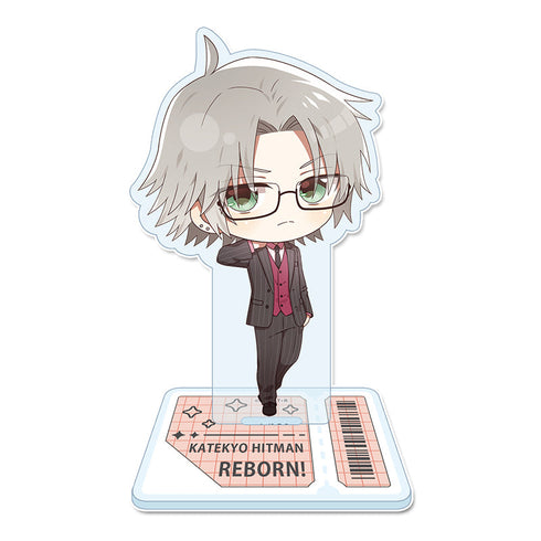 『家庭教師ヒットマンREBORN!』ぷちちょこ アクリルスタンド【獄寺隼人】メガネ&スーツver.