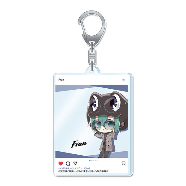『家庭教師ヒットマンREBORN!』ぷちちょこ アクリルキーホルダー【フラン】メガネ&スーツver.