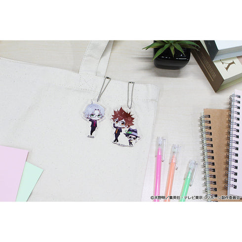 『家庭教師ヒットマンREBORN!』ぷちちょこ トレーディングアクリルキーホルダー メガネ&スーツver.【BOX】