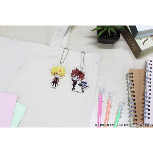『家庭教師ヒットマンREBORN!』ぷちちょこ トレーディングアクリルキーホルダー メガネ&スーツver.【BOX】