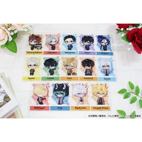 『家庭教師ヒットマンREBORN!』ぷちちょこ トレーディングアクリルカード メガネ&スーツver.【BOX】
