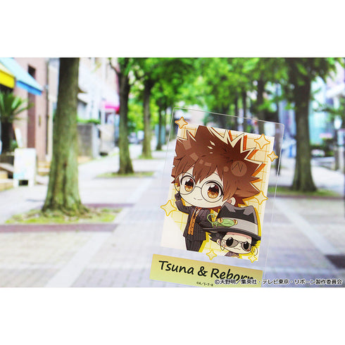 『家庭教師ヒットマンREBORN!』ぷちちょこ トレーディングアクリルカード メガネ&スーツver.【BOX】