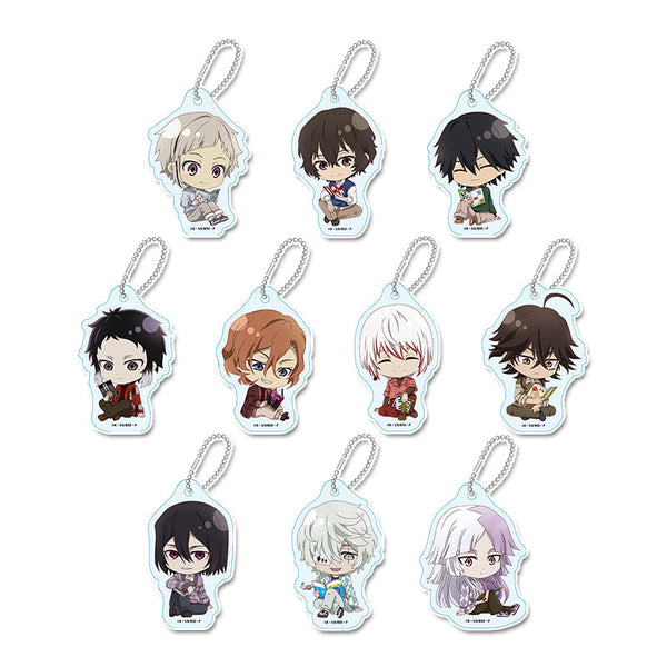 『文豪ストレイドッグス』ぷちちょこトレーディングアクリルキーホルダー 読書ver.【BOX】