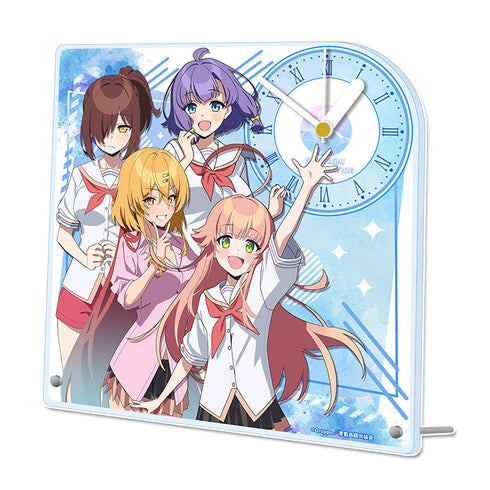 『ぬきたし THE ANIMATION』アクリル置時計