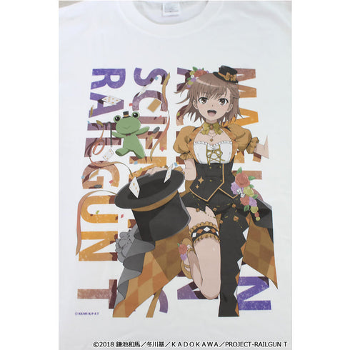 『とある科学の超電磁砲T』描き下ろしグラフィックTシャツ【御坂美琴】マジシャンver.