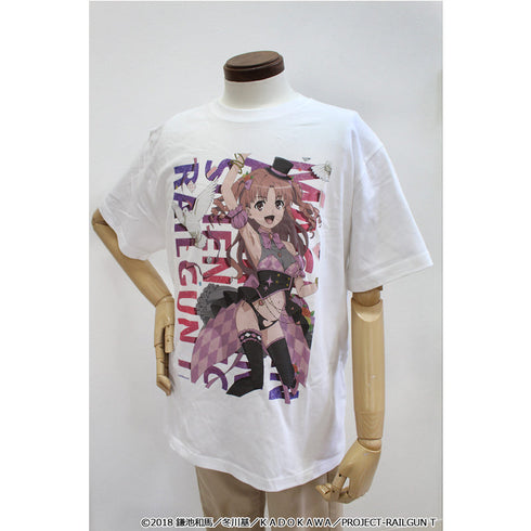 『とある科学の超電磁砲T』描き下ろしグラフィックTシャツ【白井黒子】マジシャンver.