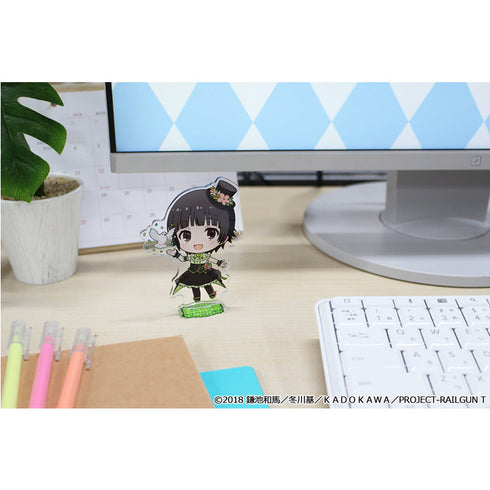 『とある科学の超電磁砲T』ぷちちょこアクリルスタンド【初春飾利】マジシャンver.