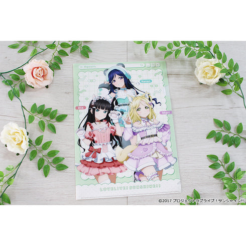『ラブライブ!サンシャイン!!』描き下ろし クリアファイル 【3年生】 アニマル衣装
