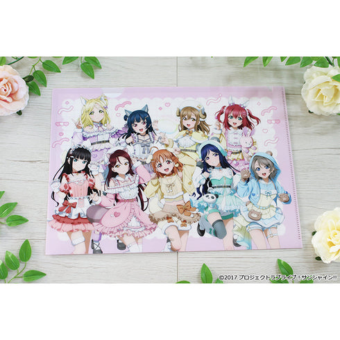 『ラブライブ!サンシャイン!!』描き下ろし クリアファイル 【集合】 アニマル衣装