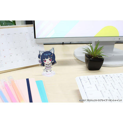 『ラブライブ!サンシャイン!!』ぷちちょこ アクリルスタンド 【津島 善子】 アニマル衣装