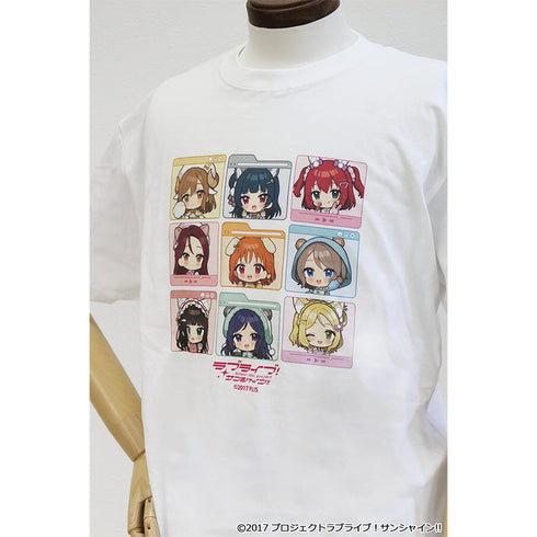 『ラブライブ!サンシャイン!!』ぷちちょこ グラフィックTシャツ アニマル衣装