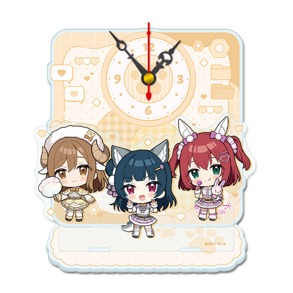 『ラブライブ!サンシャイン!!』ぷちちょこ ミニアクリル置時計【1年生】アニマル衣装