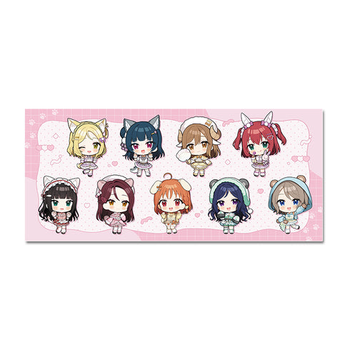『ラブライブ!サンシャイン!!』ぷちちょこ スポーツタオル アニマル衣装