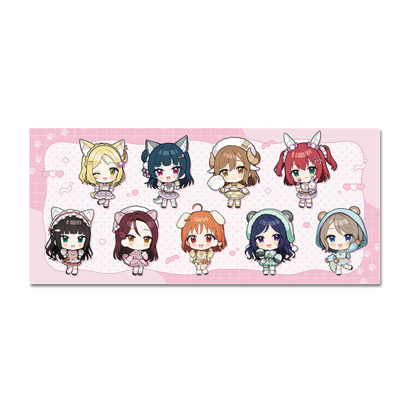 『ラブライブ!サンシャイン!!』ぷちちょこ スポーツタオル アニマル衣装