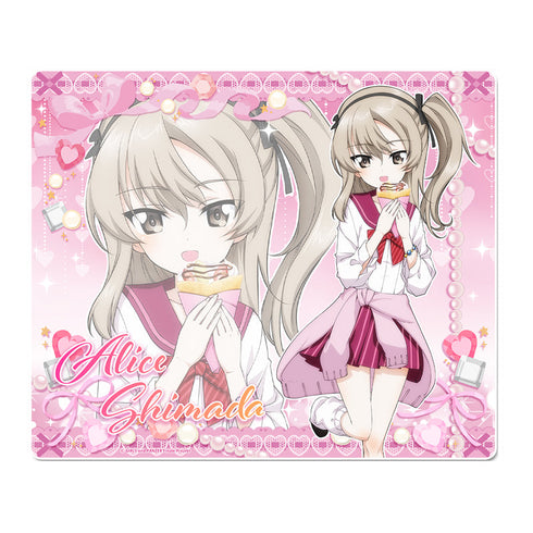 『ガールズ&パンツァー 最終章』描き下ろし マウスパッド【島田愛里寿】ギャル制服ver.