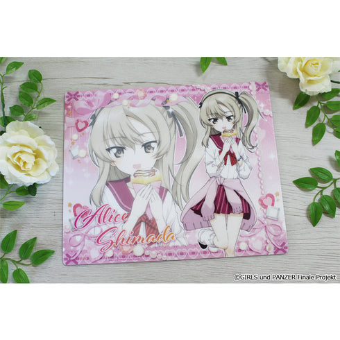 『ガールズ&パンツァー 最終章』描き下ろし マウスパッド【島田愛里寿】ギャル制服ver.