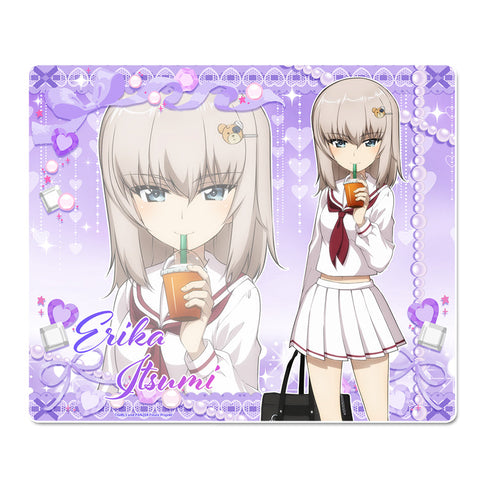 『ガールズ&パンツァー 最終章』描き下ろし マウスパッド【逸見エリカ】ギャル制服ver.