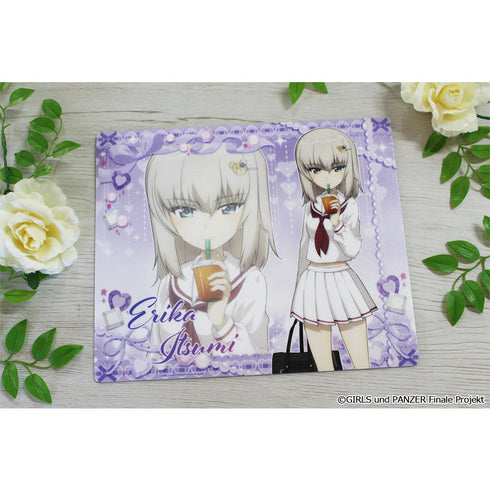 『ガールズ&パンツァー 最終章』描き下ろし マウスパッド【逸見エリカ】ギャル制服ver.