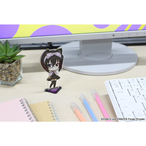 『ガールズ&パンツァー 最終章』ぷちちょこアクリルスタンド【河嶋桃】サブカルファッションver.