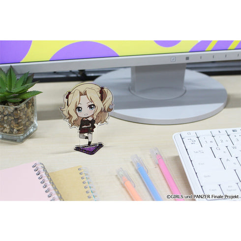 『ガールズ&パンツァー 最終章』ぷちちょこアクリルスタンド【ケイ】サブカルファッションver.