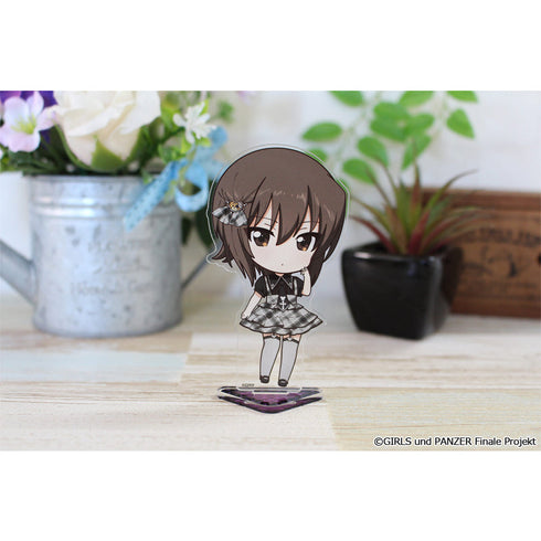 『ガールズ&パンツァー 最終章』ぷちちょこアクリルスタンド【西住まほ】サブカルファッションver.