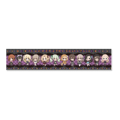 『ガールズ&パンツァー 最終章』ぷちちょこマフラータオル【サブカルファッションver.】