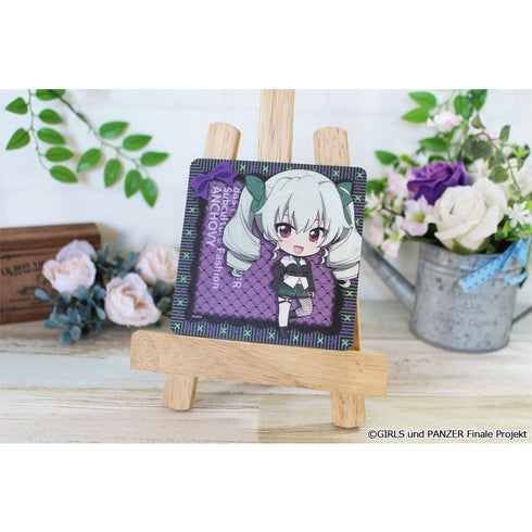 『ガールズ&パンツァー 最終章』ぷちちょこラバーマットコースター【アンチョビ】サブカルファッションver.