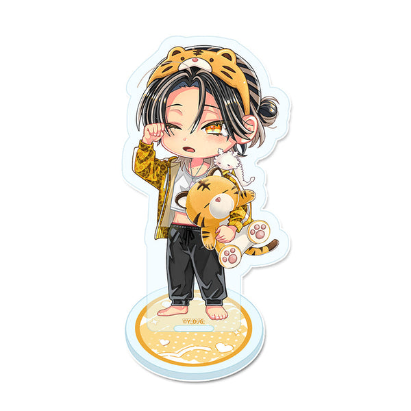 『しゅきしゅきMAXハート♡』山野でこ先生 描き下ろし ちびキャラアクリルスタンド【菖蒲 虎幸】パジャマver.